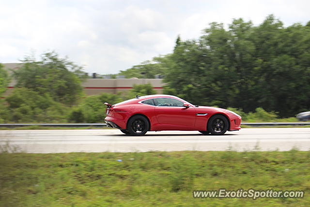 Jaguar F-Type spotted in Brandon, Florida