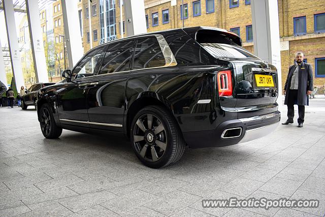 Rolls-Royce Cullinan spotted in London, United Kingdom
