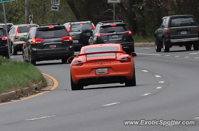 Porsche Cayman GT4 spotted in Rockville, Maryland