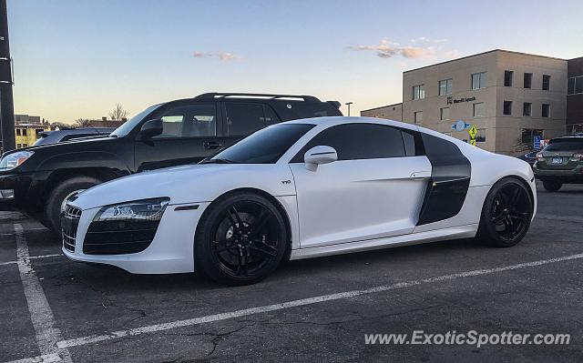 Audi R8 spotted in Stillwater, Minnesota