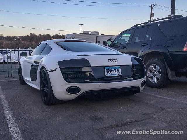 Audi R8 spotted in Stillwater, Minnesota