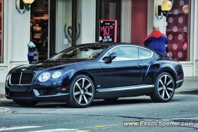 Bentley Continental spotted in Columbus, Ohio