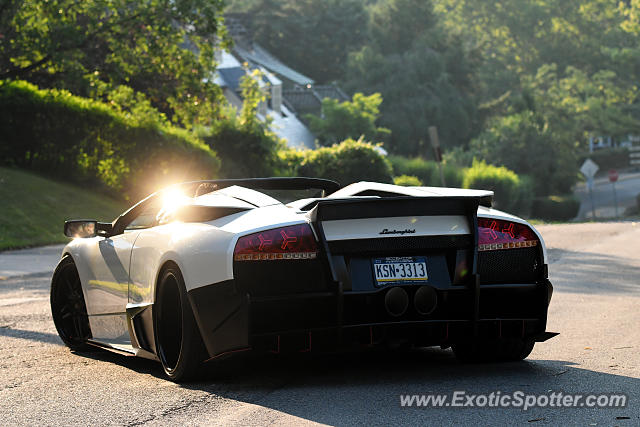 Lamborghini Murcielago spotted in Pittsburgh, Pennsylvania