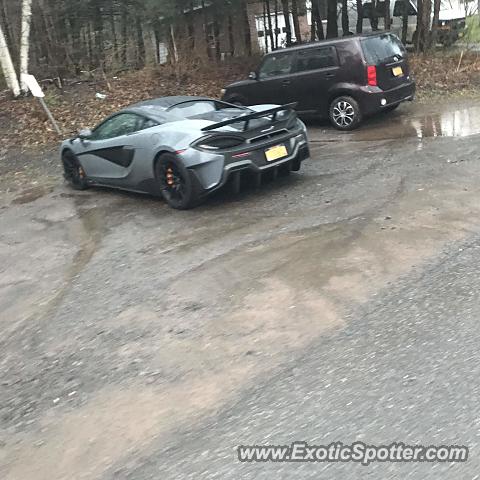 Mclaren 600LT spotted in Phoenicia, New York