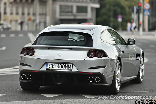 Ferrari GTC4Lusso spotted in Warsaw, Poland