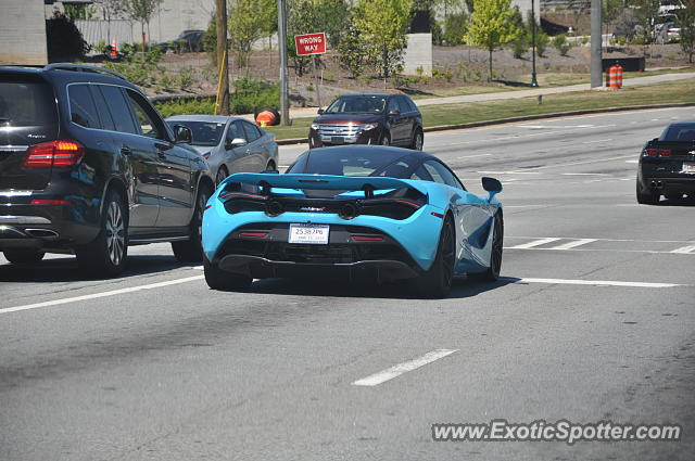 Mclaren 720S spotted in Sandy Springs, Georgia