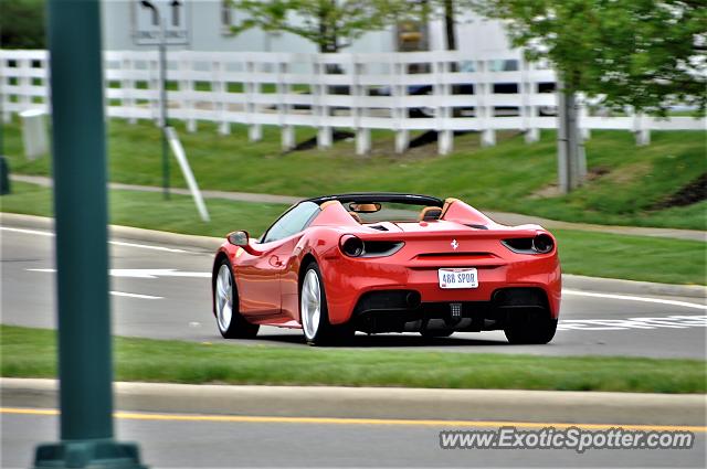 Ferrari 488 GTB spotted in Columbus, Ohio