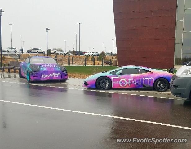 Lamborghini Huracan spotted in Shakopee, Minnesota