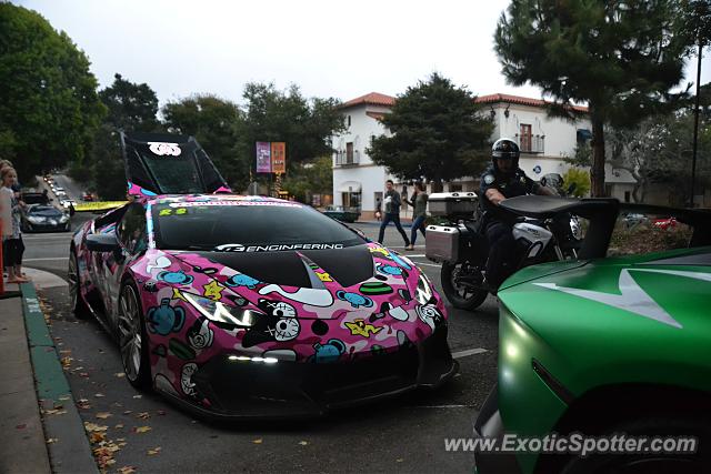 Lamborghini Huracan spotted in Carmel, California