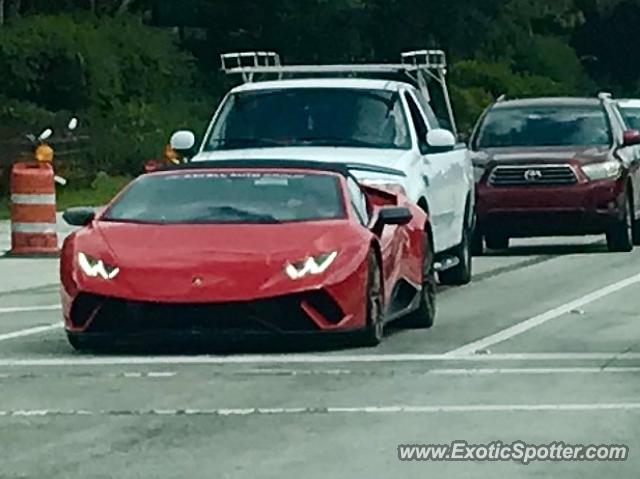 Lamborghini Huracan spotted in Boca Raton, Florida