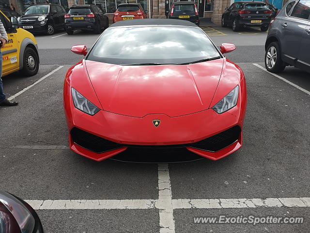 Lamborghini Huracan spotted in Teesside, United Kingdom