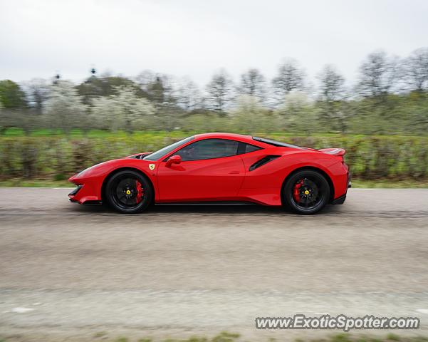 Ferrari 488 GTB spotted in Stockholm, Sweden