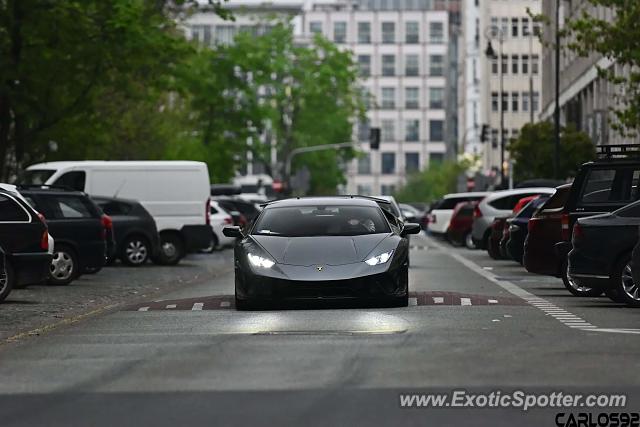 Lamborghini Huracan spotted in Warsaw, Poland