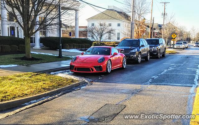 Porsche 911 GT3 spotted in New Albany, Ohio