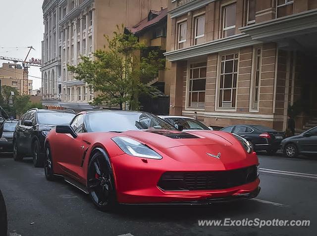 Chevrolet Corvette Z06 spotted in Tehran, Iran