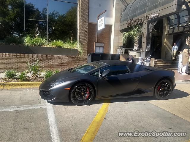 Lamborghini Huracan spotted in Savannah, Georgia