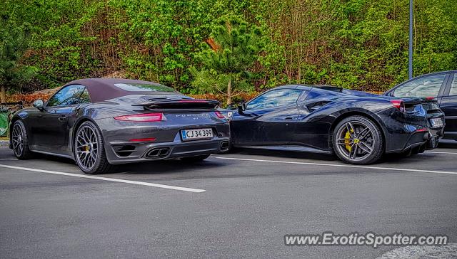 Ferrari 488 GTB spotted in Copenhagen, Denmark