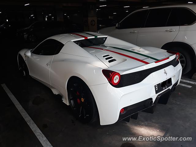 Ferrari 458 Italia spotted in Jakarta, Indonesia