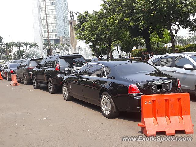 Rolls-Royce Ghost spotted in Jakarta, Indonesia