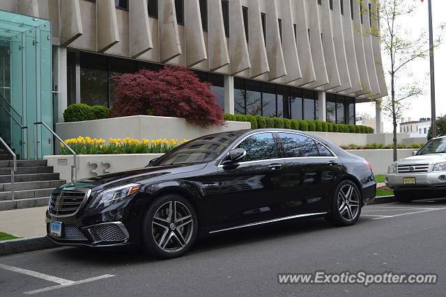 Mercedes S65 AMG spotted in Greenwich, Connecticut