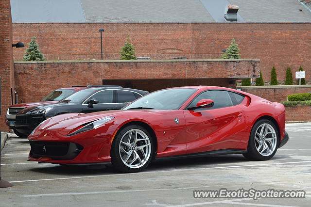 Ferrari 812 Superfast spotted in Greenwich, Connecticut