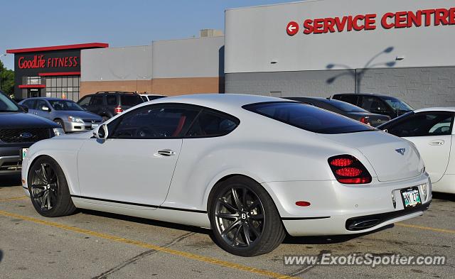 Bentley Continental spotted in Winnipeg, Canada