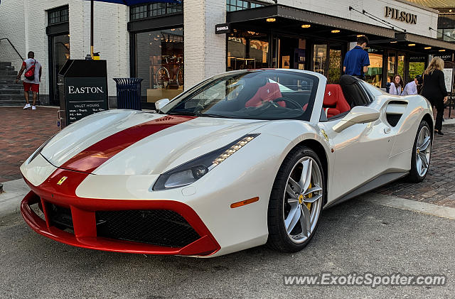 Ferrari 488 GTB spotted in Columbus, Ohio