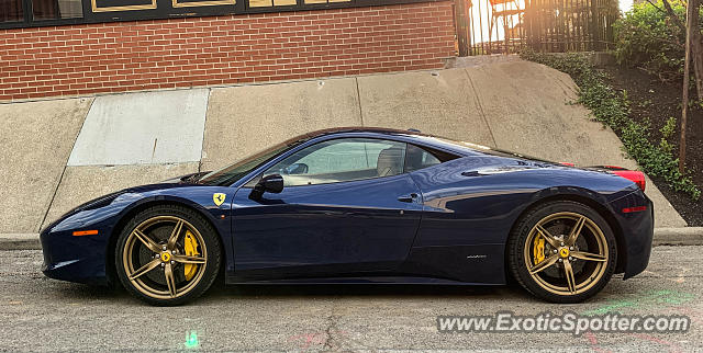 Ferrari 458 Italia spotted in Columbus, Ohio