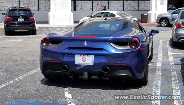 Ferrari 488 GTB spotted in Sherman oaks, California