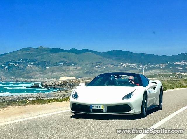 Ferrari 488 GTB spotted in Cascais, Portugal