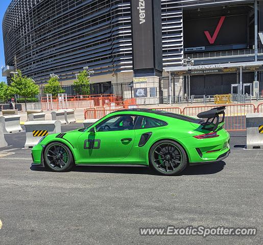 Porsche 911 GT3 spotted in East Rutherford, New Jersey