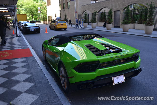 Lamborghini Huracan spotted in Manhattan, New York