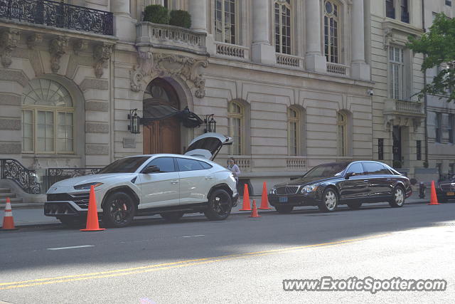 Lamborghini Urus spotted in Manhattan, New York