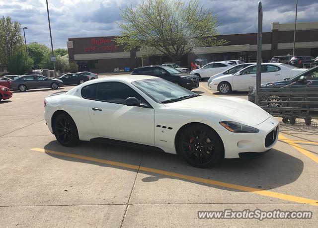 Maserati GranTurismo spotted in Johnston, Iowa