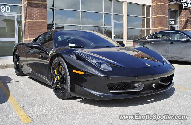 Ferrari 458 Italia spotted in Winnipeg, Canada