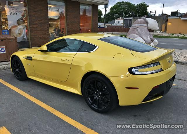 Aston Martin Vantage spotted in Winnipeg, Canada