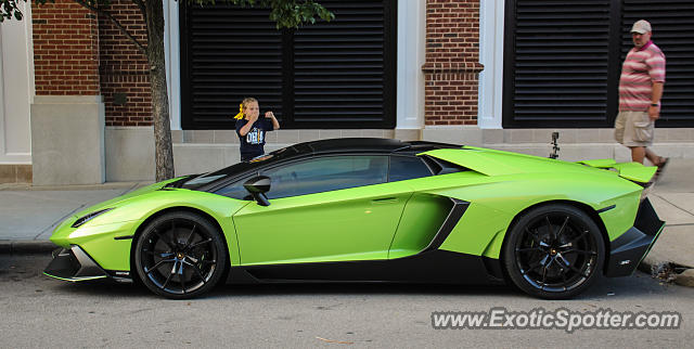 Lamborghini Aventador spotted in Columbus, Ohio