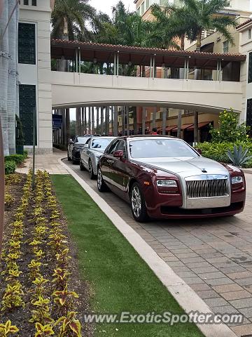 Rolls-Royce Ghost spotted in Coral Gables, Florida