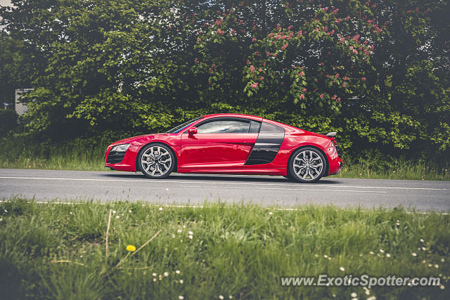 Audi R8 spotted in Rothenburg, Germany