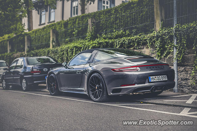 Porsche 911 spotted in Schwäbisch Hall, Germany