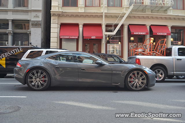 Fisker Karma spotted in Manhattan, New York