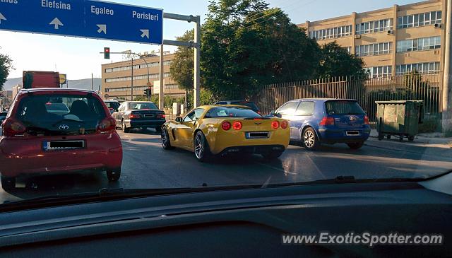 Chevrolet Corvette Z06 spotted in Athens, Greece