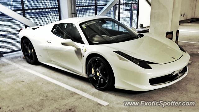 Ferrari 458 Italia spotted in Somewhere, New Zealand