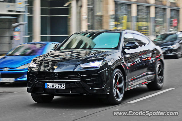 Lamborghini Urus spotted in Berlin, Germany