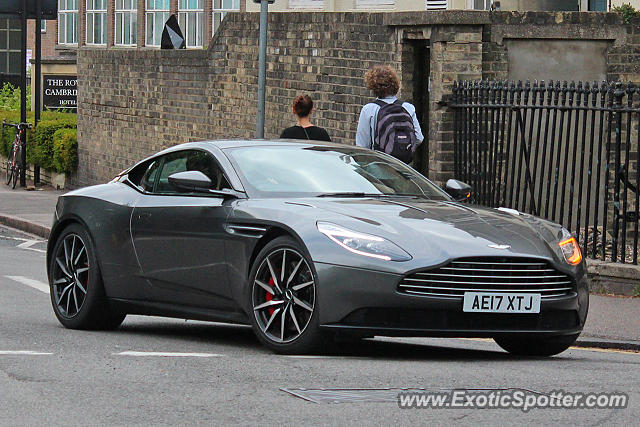 Aston Martin DB11 spotted in Cambridge, United Kingdom