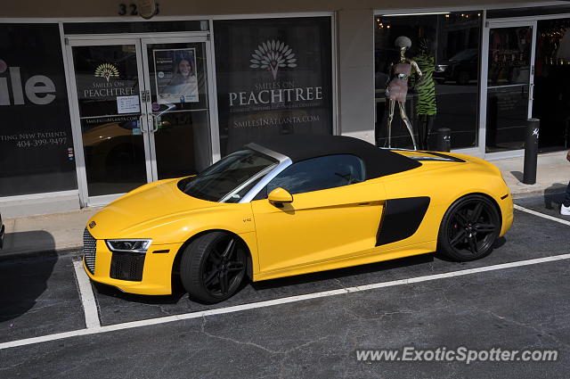 Audi R8 spotted in Buckhead, Georgia