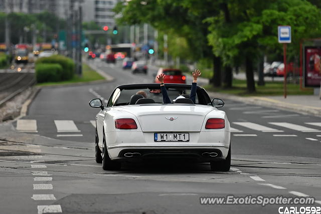 Bentley Continental spotted in Warsaw, Poland