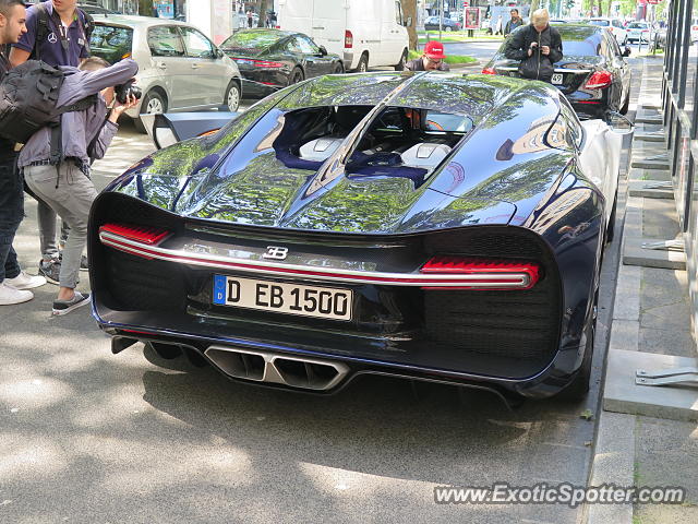 Bugatti Chiron spotted in Duesseldorf, Germany