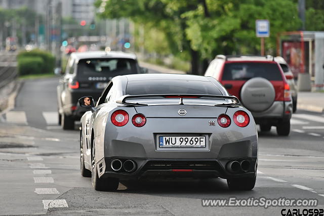 Nissan GT-R spotted in Warsaw, Poland