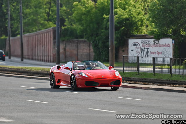 Ferrari F430 spotted in Warsaw, Poland